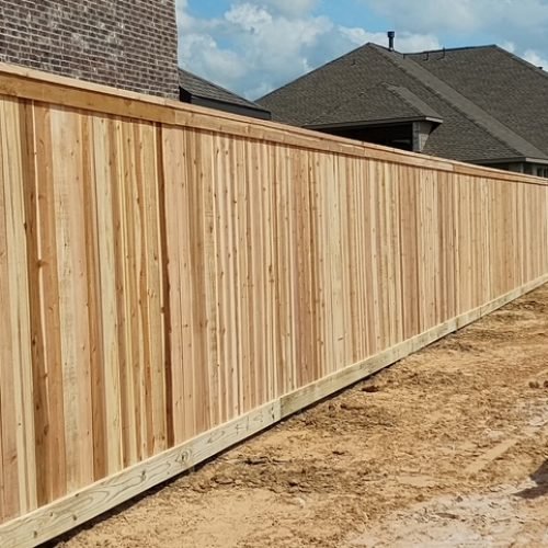 ELG Lawn Care Services Completed Fence Project